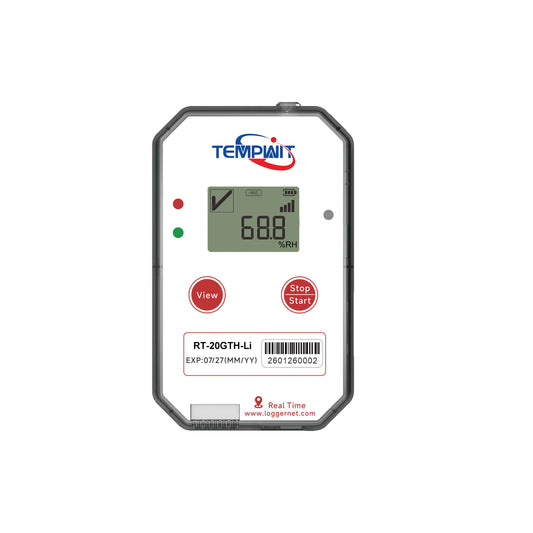 RT-20GTH-Li  Sinlge Use Real Time Data Logger