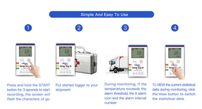 Temp Tag-D Single Use Temperature Indicator